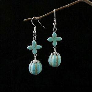 Turquoise Drop Earrings NWT 